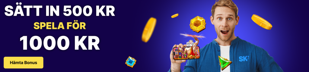 spelklubben registreringsbonus